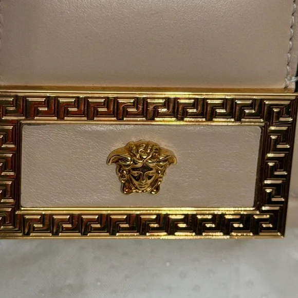 Versace Quilted Shoulder Bag -NWOT - Picture 3 of 7